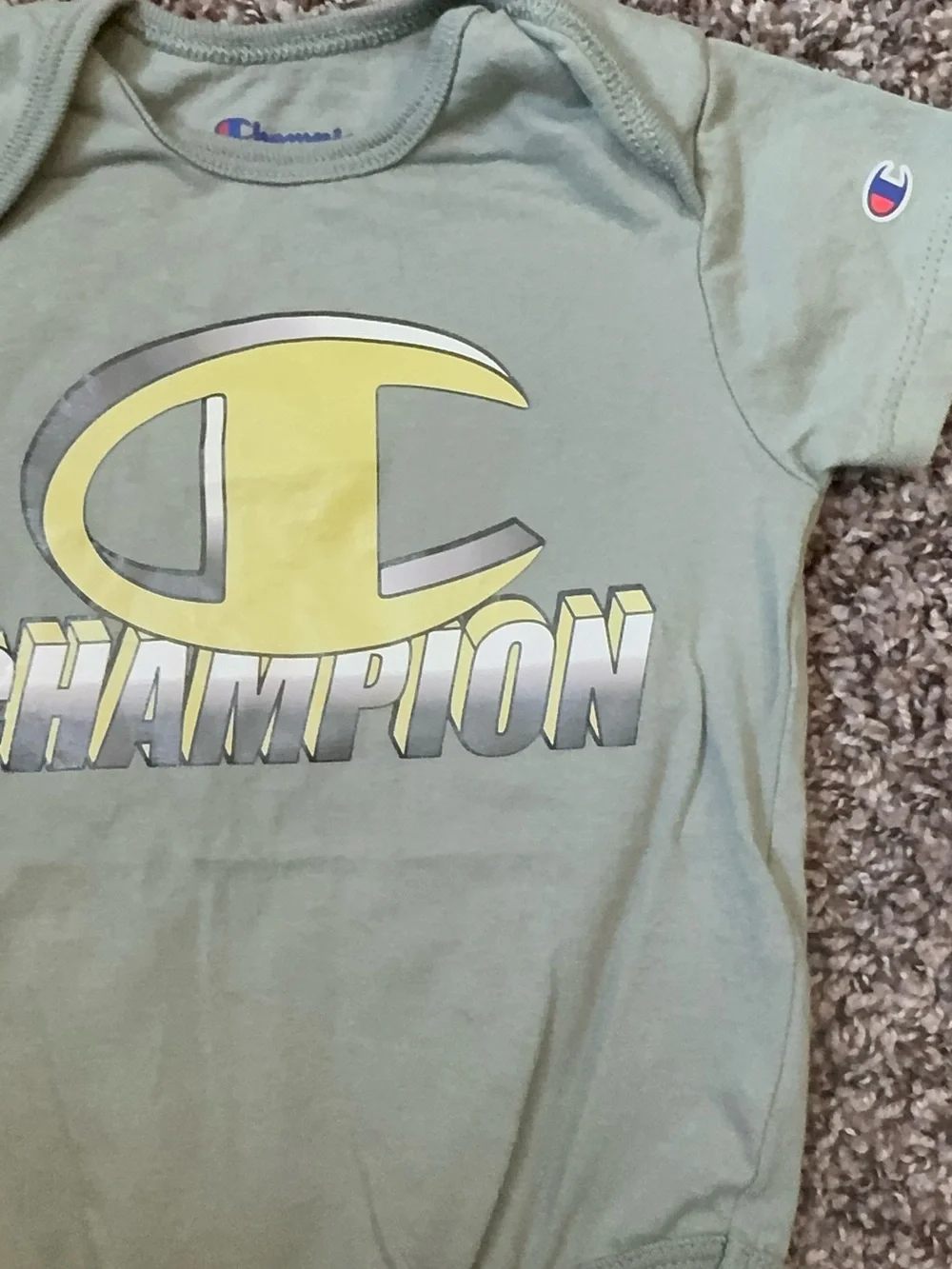 Baby Boy Bodysuit Lot 18M 24M Nike Twins Champion Tommy Hilfiger 5-Piece Set